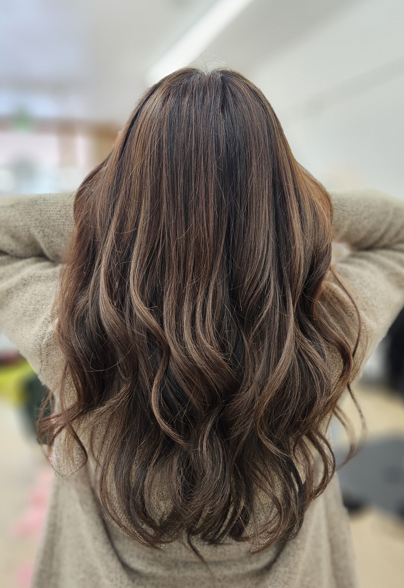 Brown balayage 